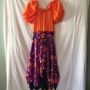 Halloween Witch costume  for girl Size large